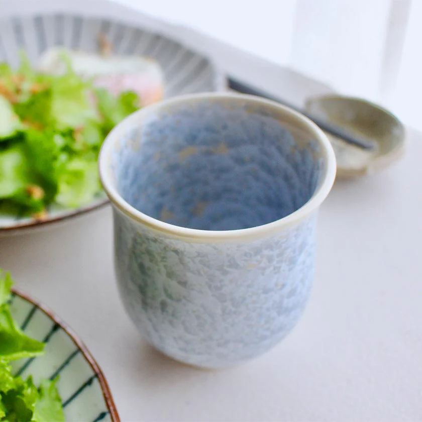 【湯呑み2点セット】花結晶 (銀花 金花) | 京焼-清水焼 | 陶葊 - Image 4