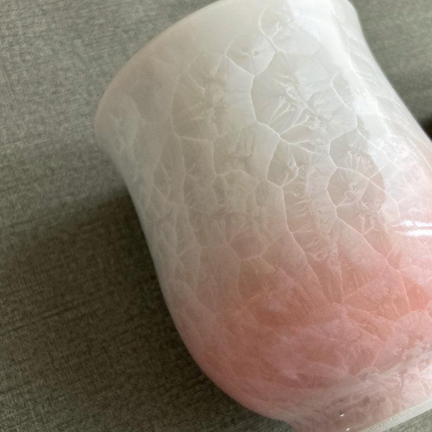 【マグカップ2点セット】花結晶 (白地青赤)  | 京焼-清水焼 | 陶葊 - Image 22