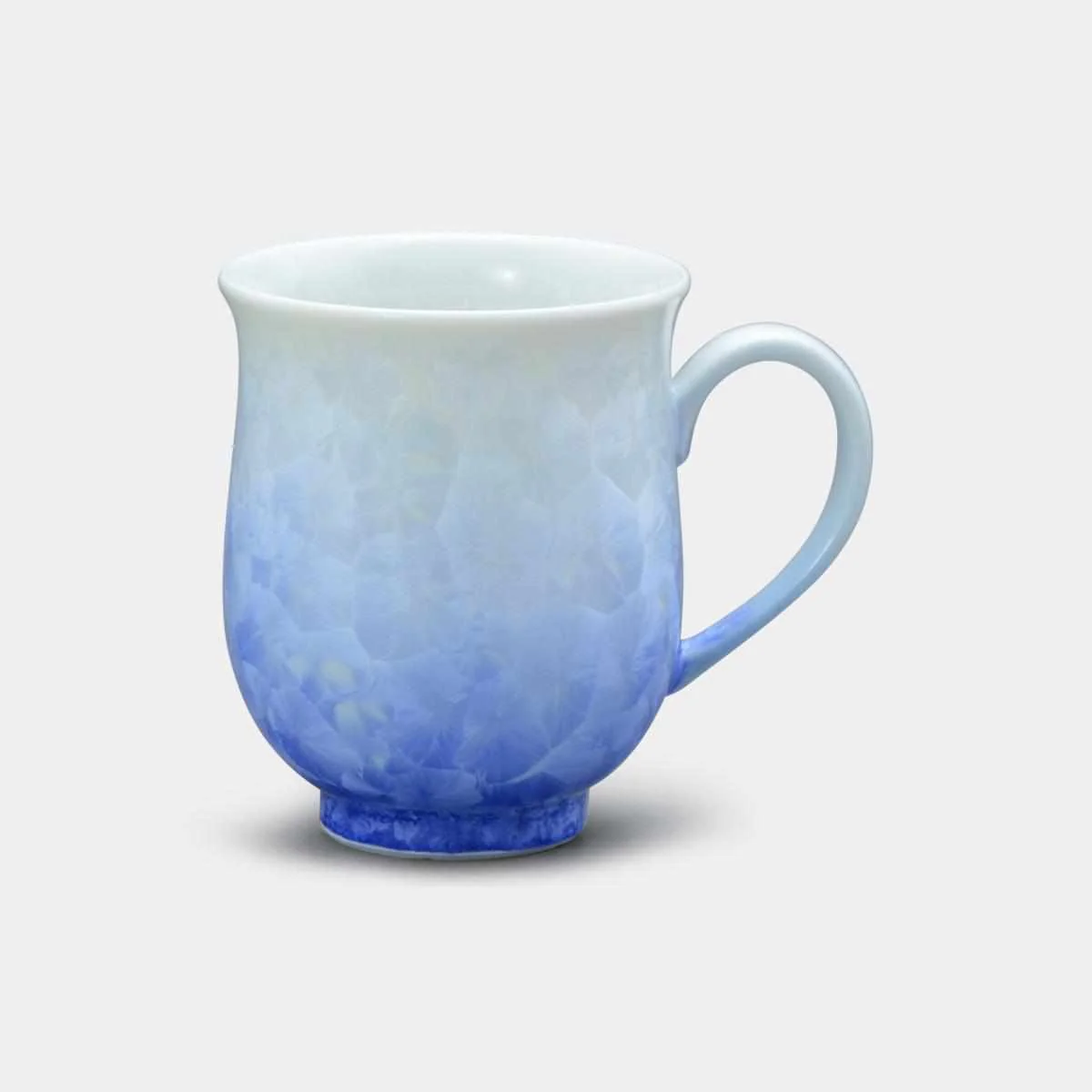 【マグカップ2点セット】花結晶 (白地青赤)  | 京焼-清水焼 | 陶葊 - Image 30