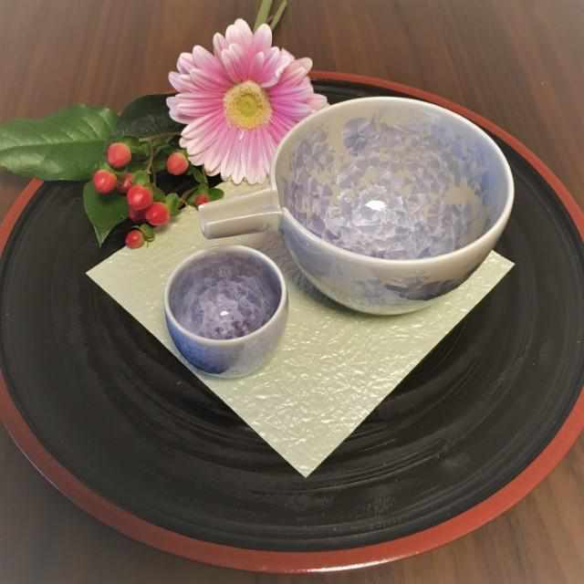 【片口】花結晶 (銀藤) | 京焼-清水焼 | 陶葊 - Image 4