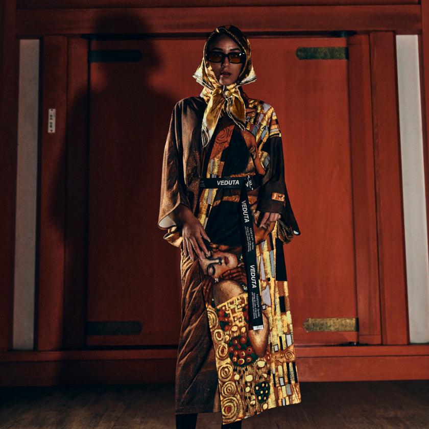 【浴衣】"STAY HOME" YUKATA：Klimt | 着物 | VEDUTA - Image 20