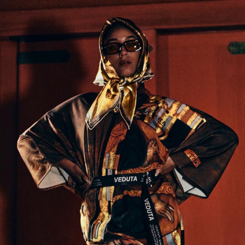 【浴衣】"STAY HOME" YUKATA：Klimt | 着物 | VEDUTA - Image 21