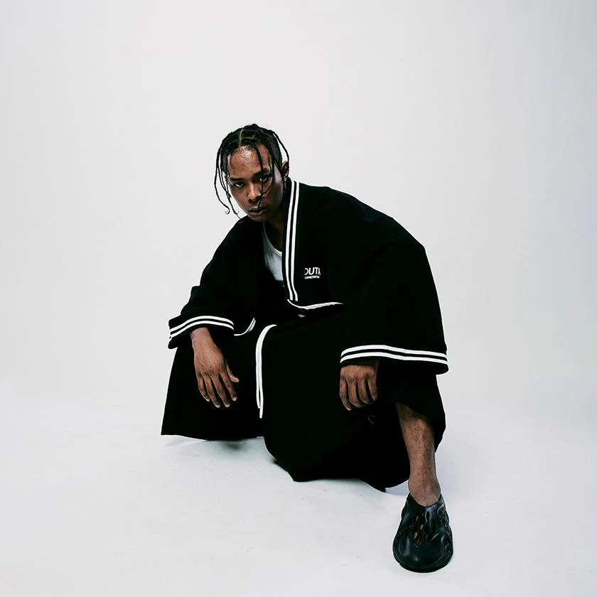 【カーディガン羽織】Life goes off / Black (スウェット) | 着物 | VEDUTA - Image 10