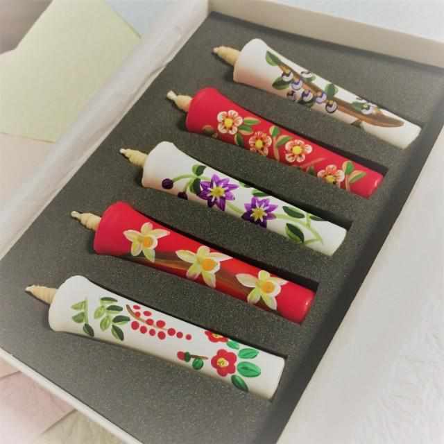 【キャンドル】2匁5本セット 古都乃彩 | 和ろうそく | 中村ローソク - Image 2