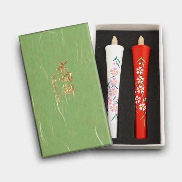 【キャンドル】碇型4匁 しだれ桜 | 和ろうそく | 中村ローソク - Image 2