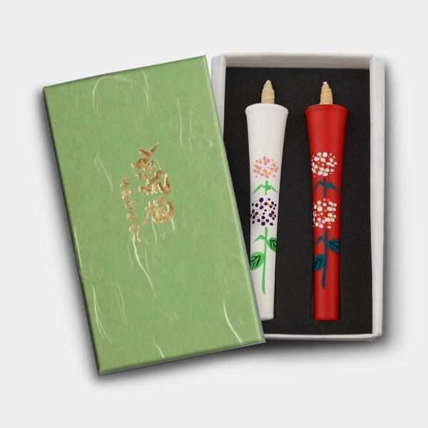 【キャンドル】碇型4匁 紫陽花 | 和ろうそく | 中村ローソク - Image 2