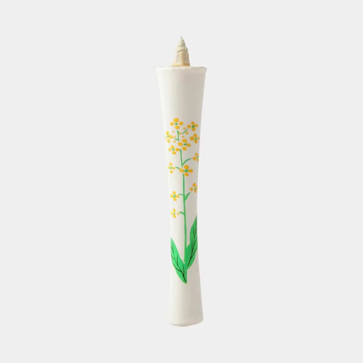 【キャンドル】碇型15匁 菜の花 飾り燭台付き | 和ろうそく | 中村ローソク - Image 2