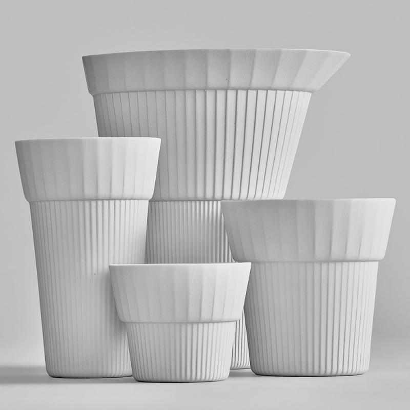 【有田焼】UTSUÀ カップ 4点セット マットホワイト - Image 9