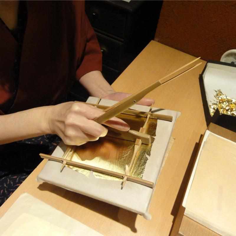 【ボウル】おぼろ月 10寸 (漆) | 金沢箔 | 箔一 - Image 6