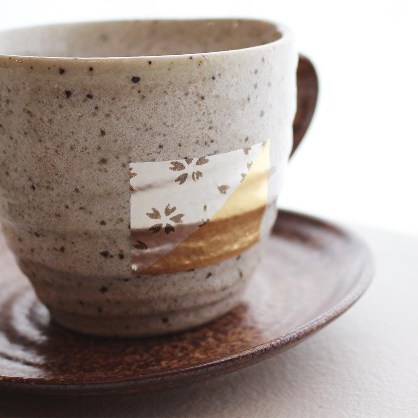 【コーヒーカップ&ソーサー2点セット】コーヒー碗皿 | 金沢箔 | 箔一 - Image 3