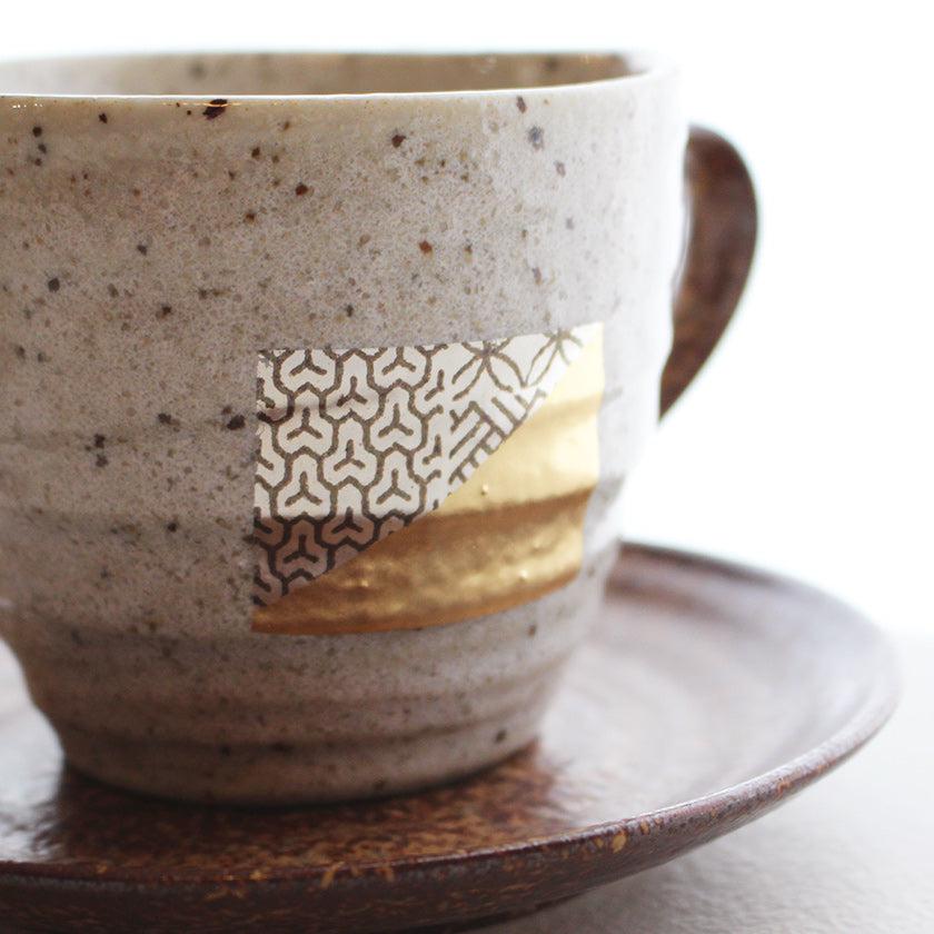 【コーヒーカップ&ソーサー2点セット】コーヒー碗皿 | 金沢箔 | 箔一 - Image 5