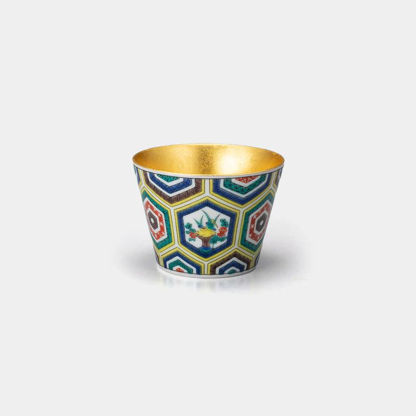 【フリーカップ】九谷焼 古九谷フリーカップ | 金沢箔 | 箔一 - Image 2