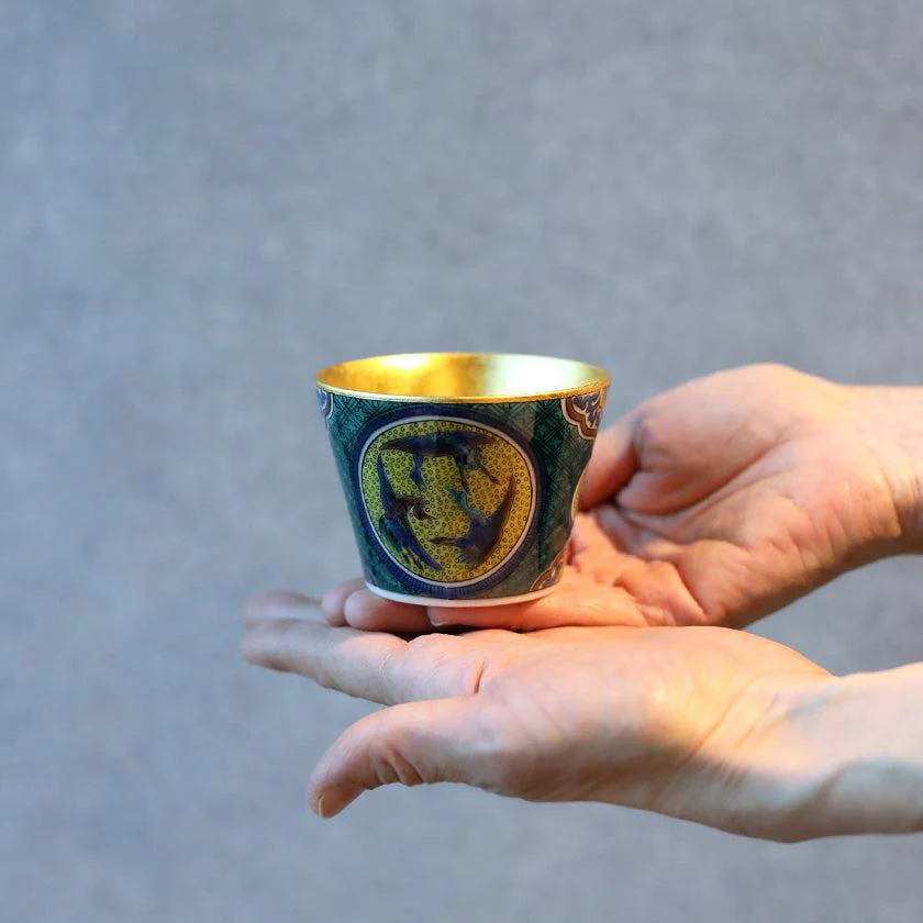 【フリーカップ】九谷焼 吉田屋フリーカップ | 金沢箔 | 箔一 - Image 4