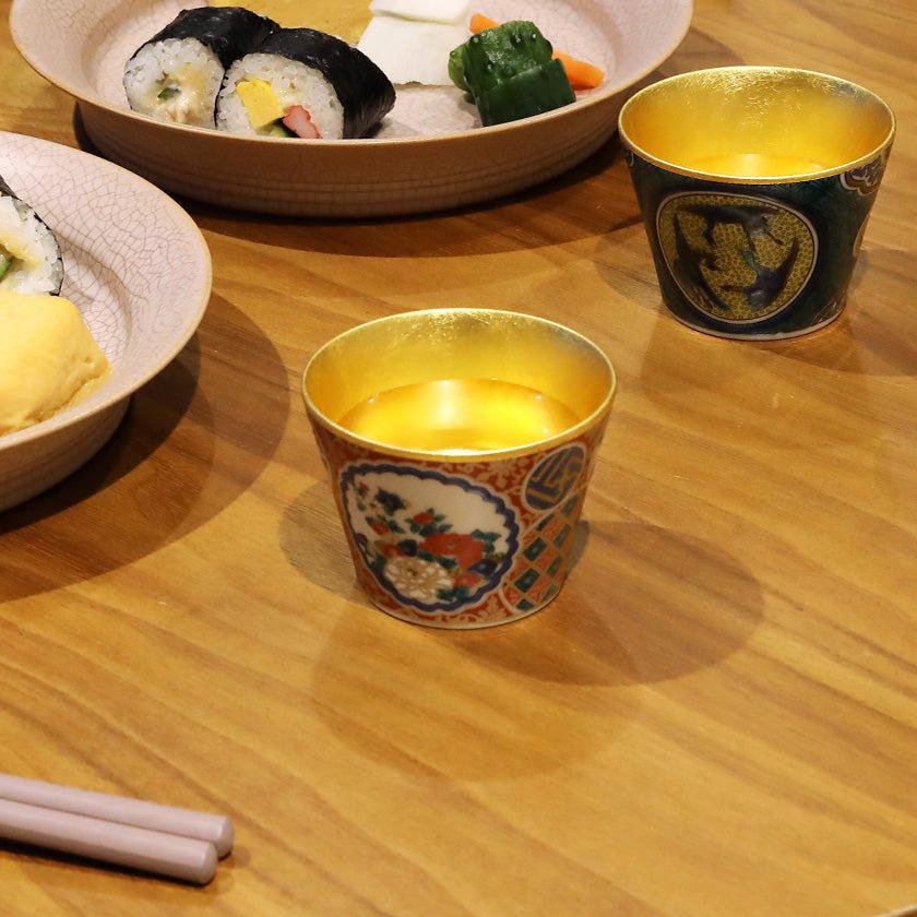 【フリーカップ】九谷焼 庄三フリーカップ | 金沢箔 | 箔一 - Image 2
