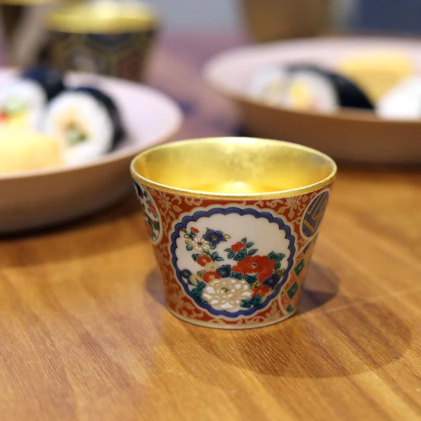 【フリーカップ】九谷焼 庄三フリーカップ | 金沢箔 | 箔一 - Image 3
