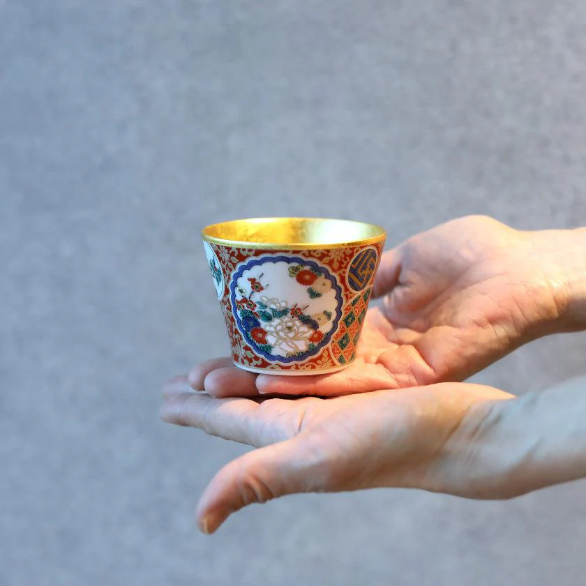 【フリーカップ】九谷焼 庄三フリーカップ | 金沢箔 | 箔一 - Image 5