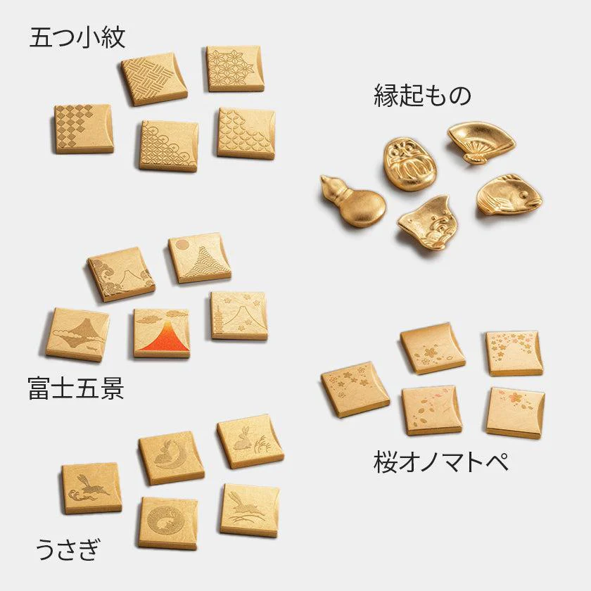 【箸置き】福招き 5個セット | 金沢箔 | 箔一 - Image 8