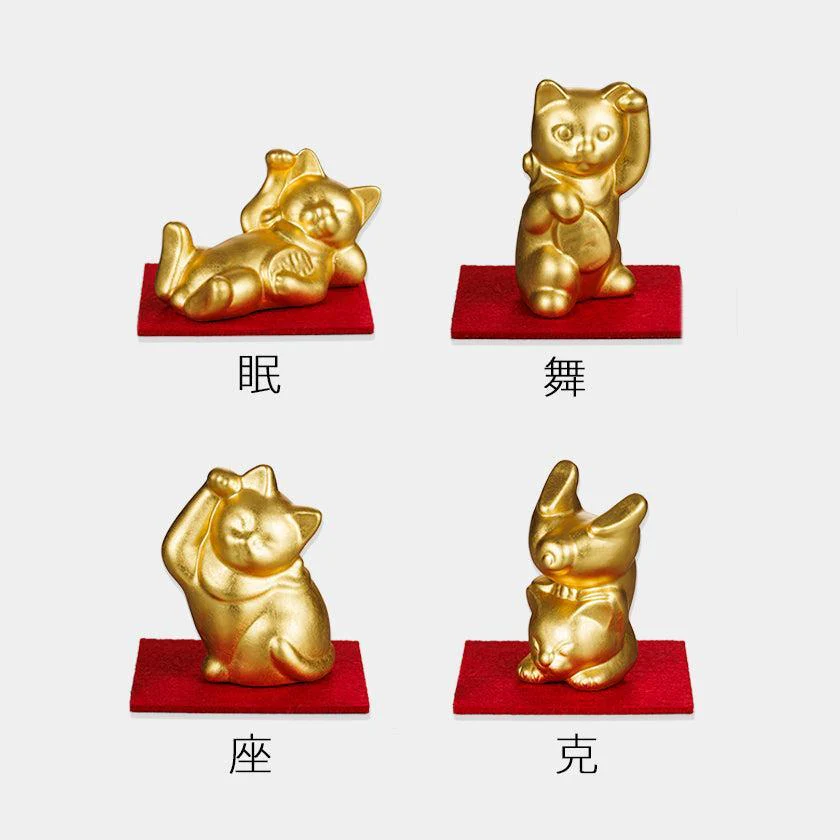 【招き猫】縁起物 招き猫 | 金沢箔 | 箔一 - Image 6