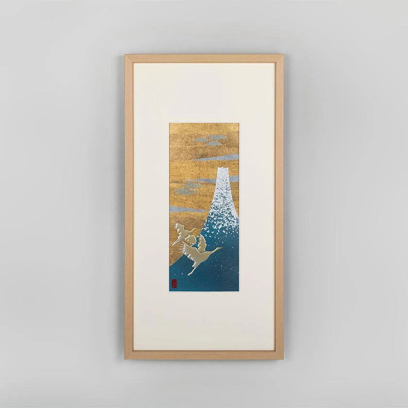 【アートパネル】福福箔 額 | 金沢箔 | 箔一 - Image 3