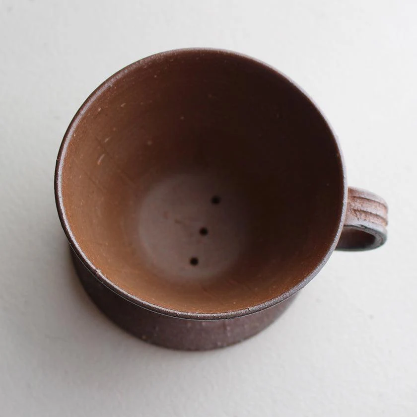 【コーヒードリップセット】珈琲カップ & ドリッパー | 備前焼 | 恒枝直豆 - Image 10