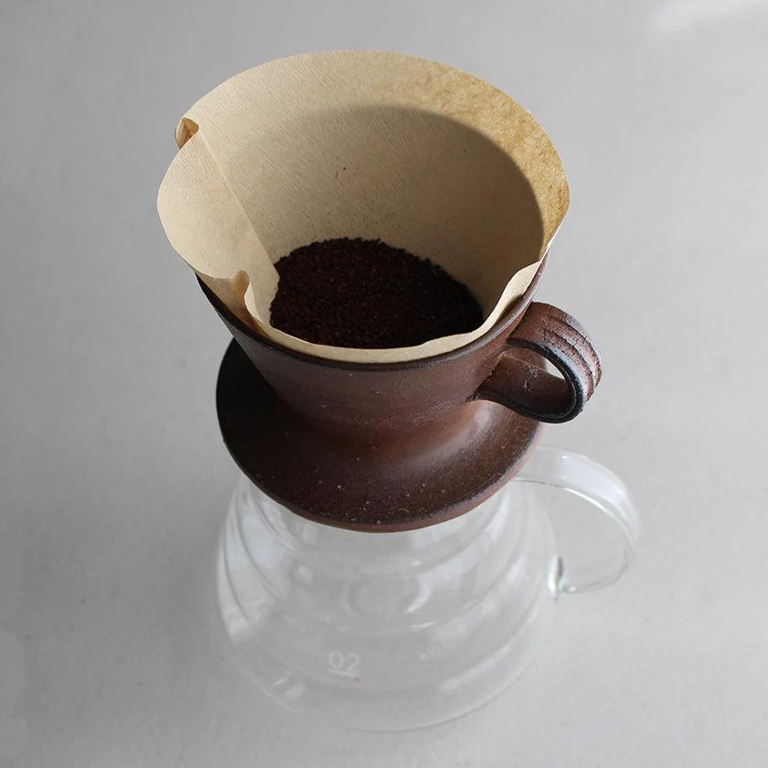 【コーヒードリップセット】珈琲カップ & ドリッパー | 備前焼 | 恒枝直豆 - Image 7