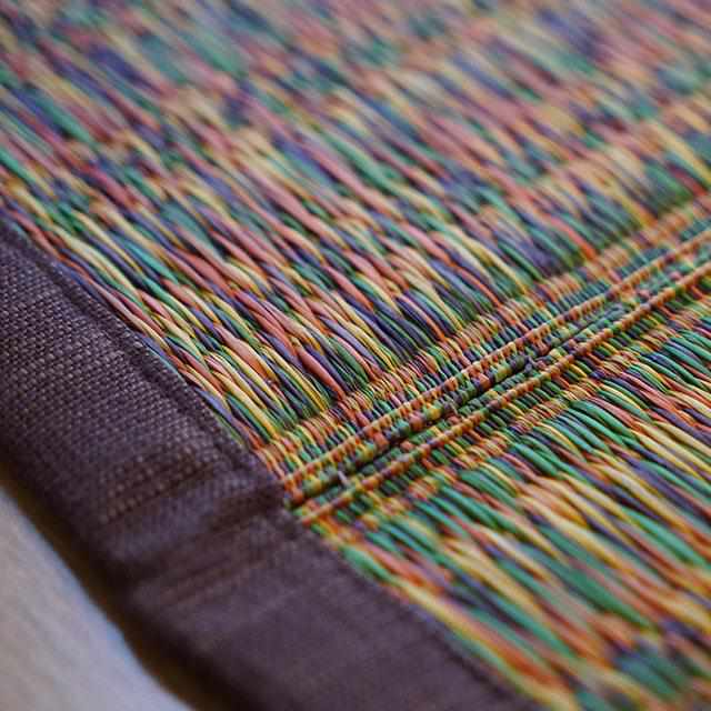 【い草-畳】イケヒコ い草ラグ カロン 黄 (M : 190×250cm, L : 190×300cm) - Image 10