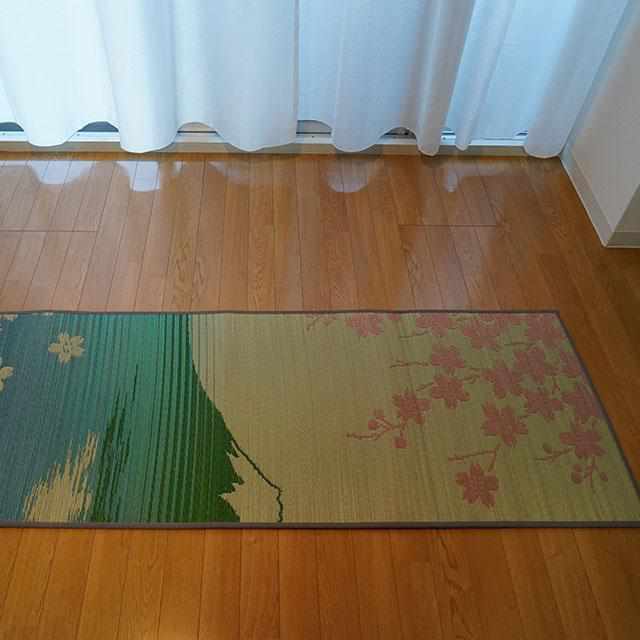 【い草-畳】イケヒコ い草ヨガマット SAKURA富士 (60×180cm) - Image 13