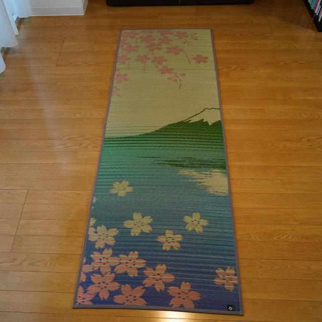【い草-畳】イケヒコ い草ヨガマット SAKURA富士 (60×180cm) - Image 8