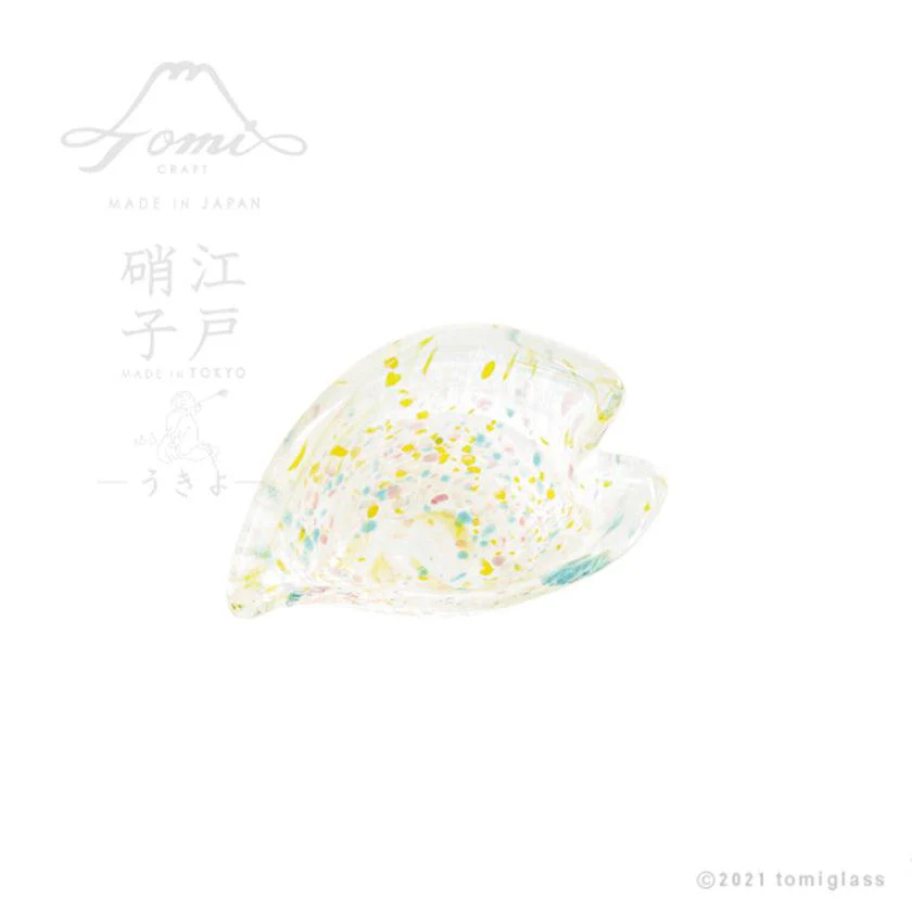 【食器3点セット】うきよヒラリ たまや (小鉢 豆皿 箸置き) | 江戸硝子 | 富硝子 - Image 3
