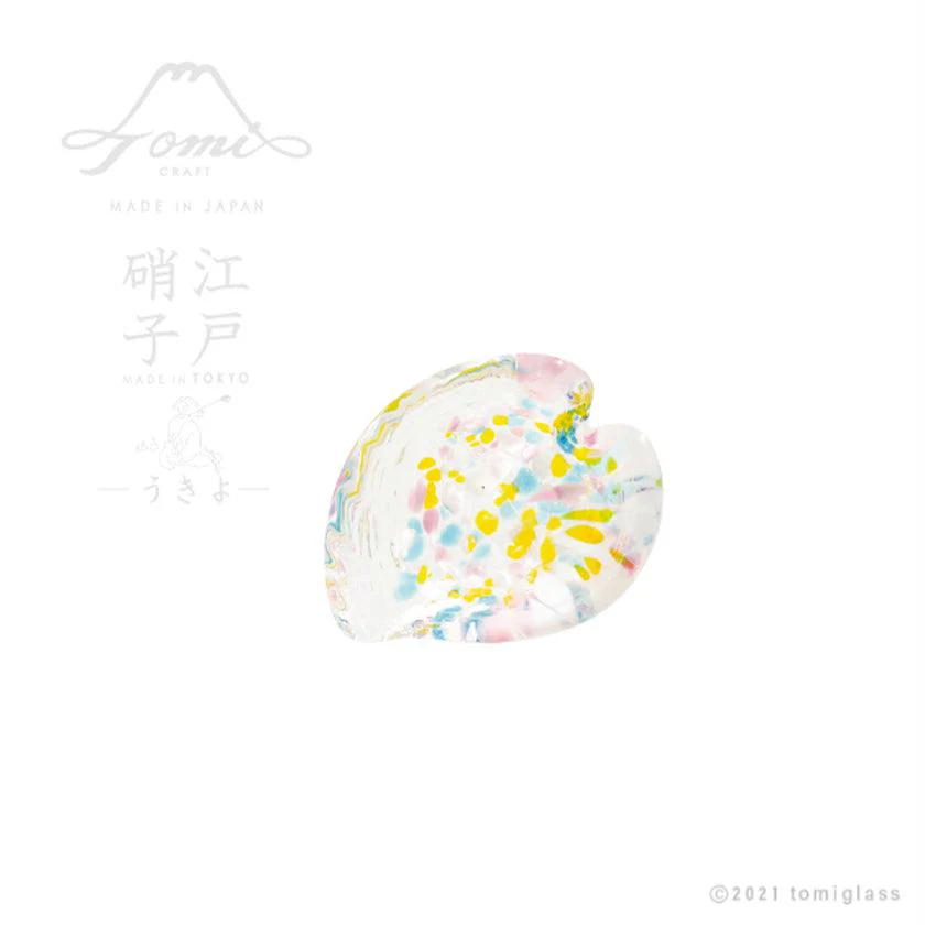 【食器3点セット】うきよヒラリ たまや (小鉢 豆皿 箸置き) | 江戸硝子 | 富硝子 - Image 4
