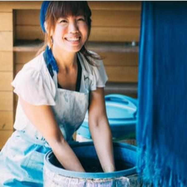 【ストール】天然インディゴ 手染め (3回染め) | 藍染 | インディゴ気仙沼 - Image 24
