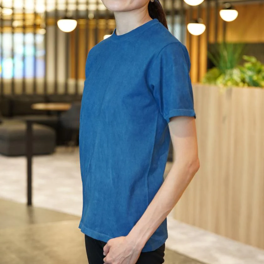 【Tシャツ】天然インディゴ(一色染め)  | 藍染 | インディゴ気仙沼 - Image 11