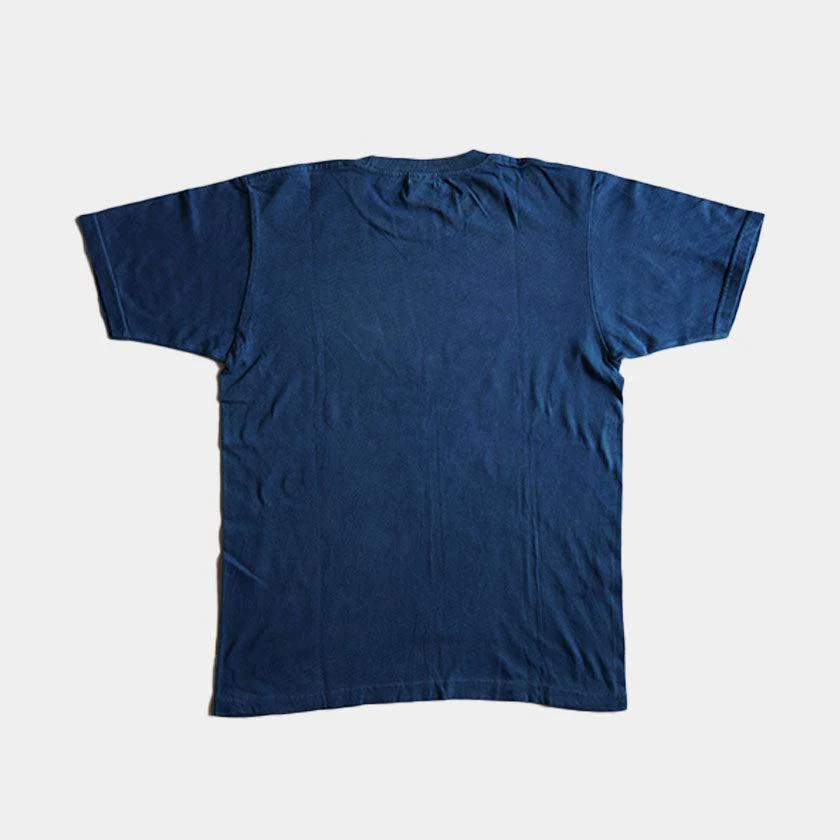 【Tシャツ】天然インディゴ(一色染め)  | 藍染 | インディゴ気仙沼 - Image 4