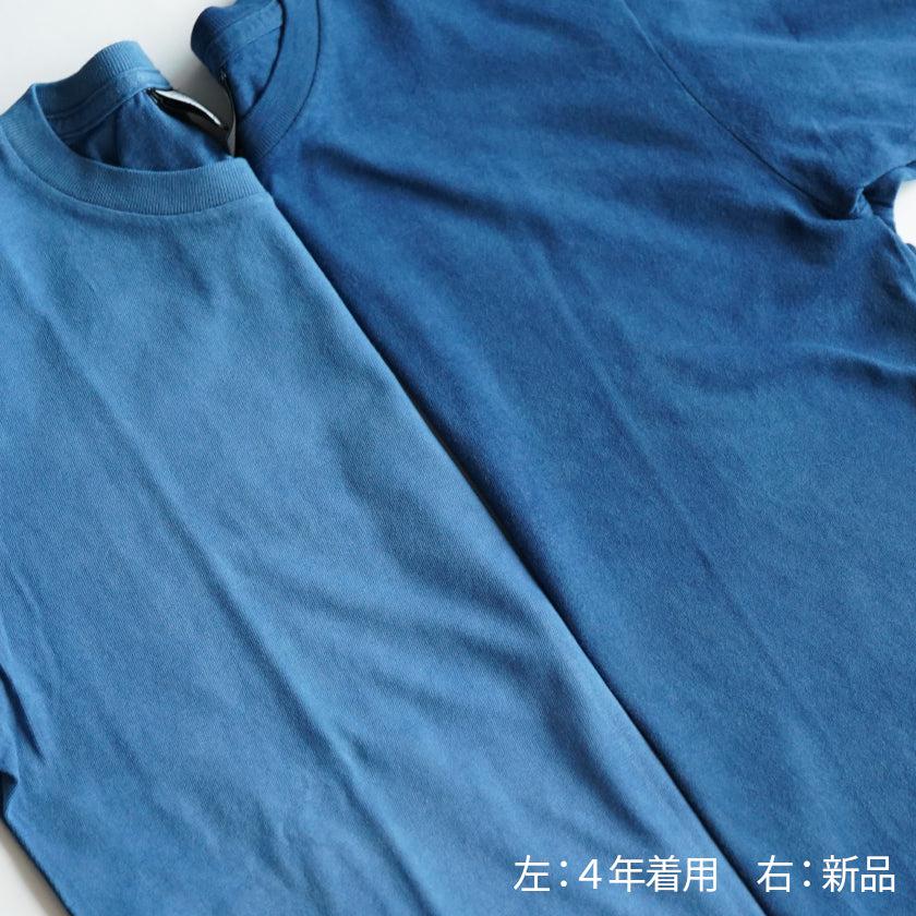 【Tシャツ】天然インディゴ(一色染め)  | 藍染 | インディゴ気仙沼 - Image 5