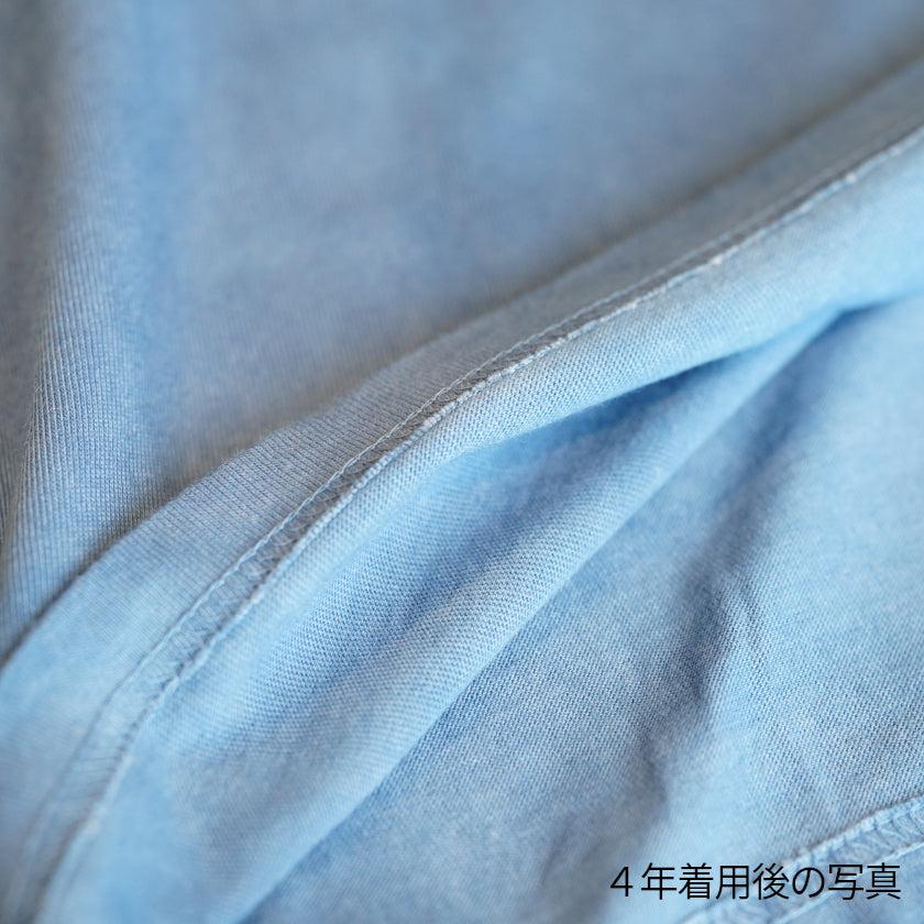 【Tシャツ】天然インディゴ(一色染め)  | 藍染 | インディゴ気仙沼 - Image 8