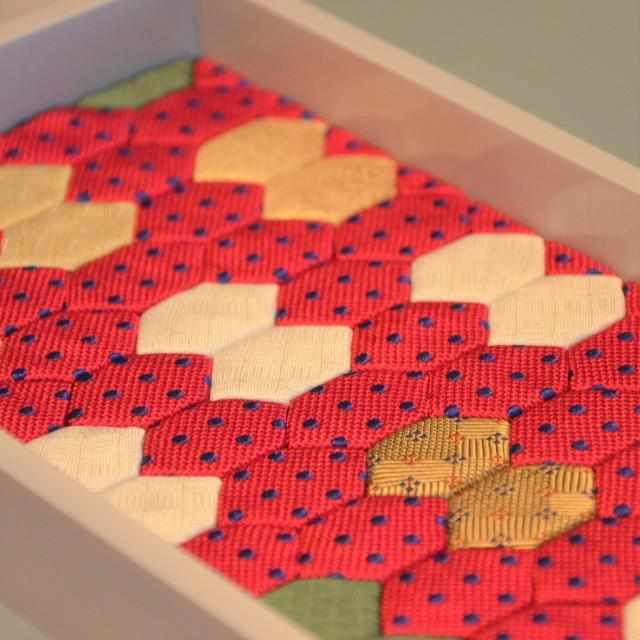 【トレイ】木目込み (漆 茶) M | 江戸木目込み | 柿沼人形 - Image 6