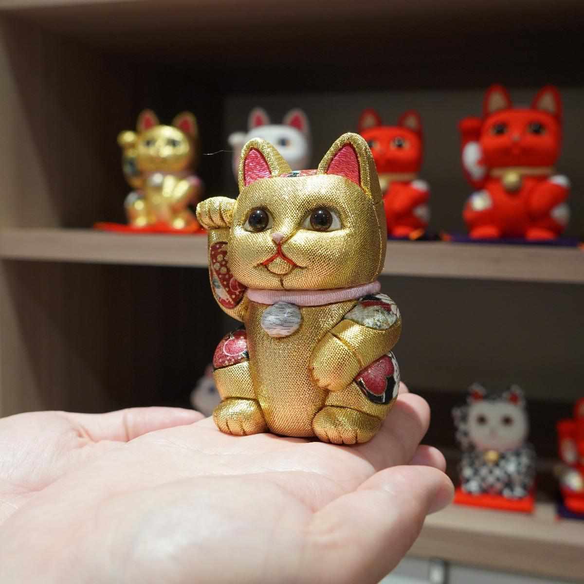 【招き猫 風水】金 金運 江戸木目込み 日本製 柿沼人形 開運 - Image 14