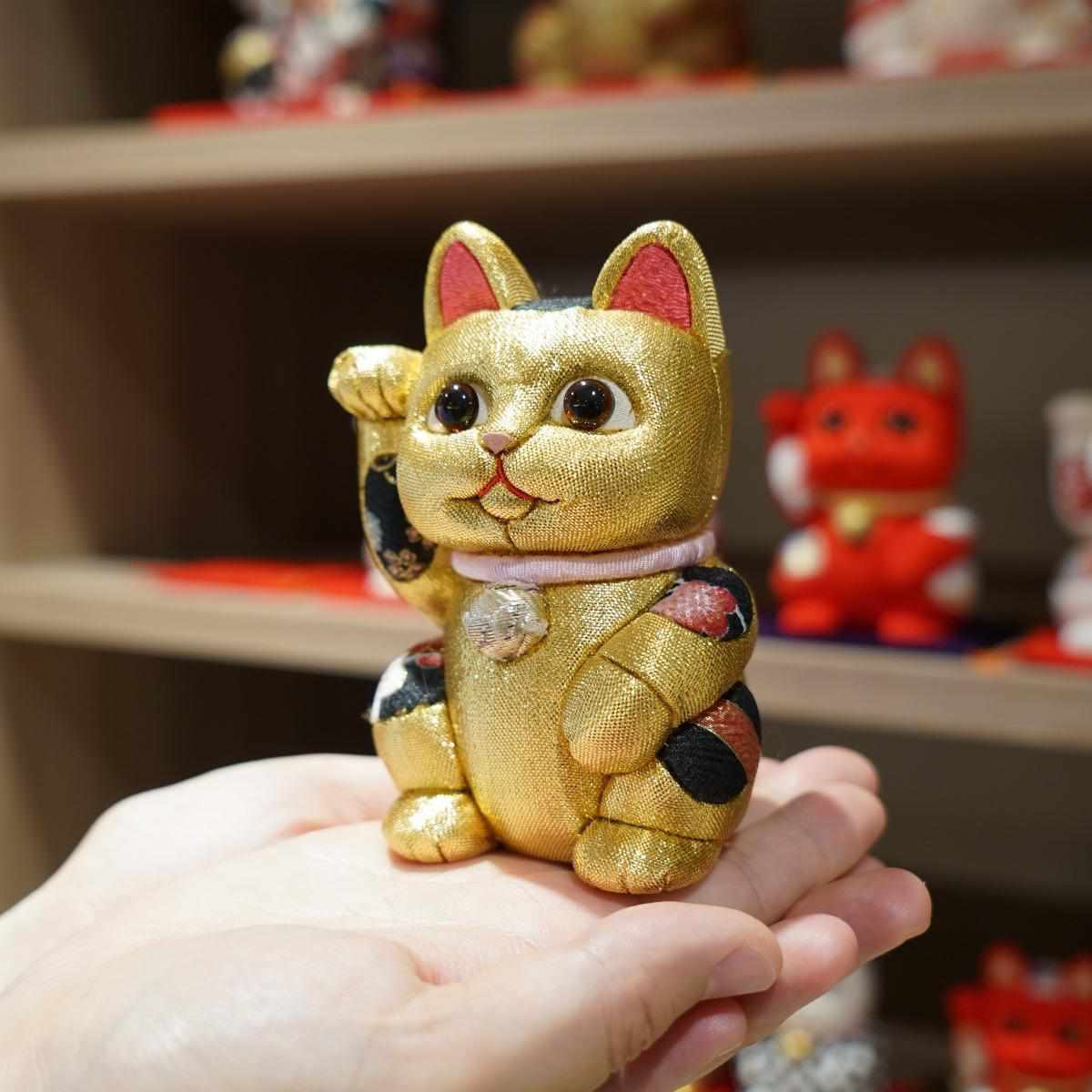 【招き猫 風水】金 金運 江戸木目込み 日本製 柿沼人形 開運 - Image 7
