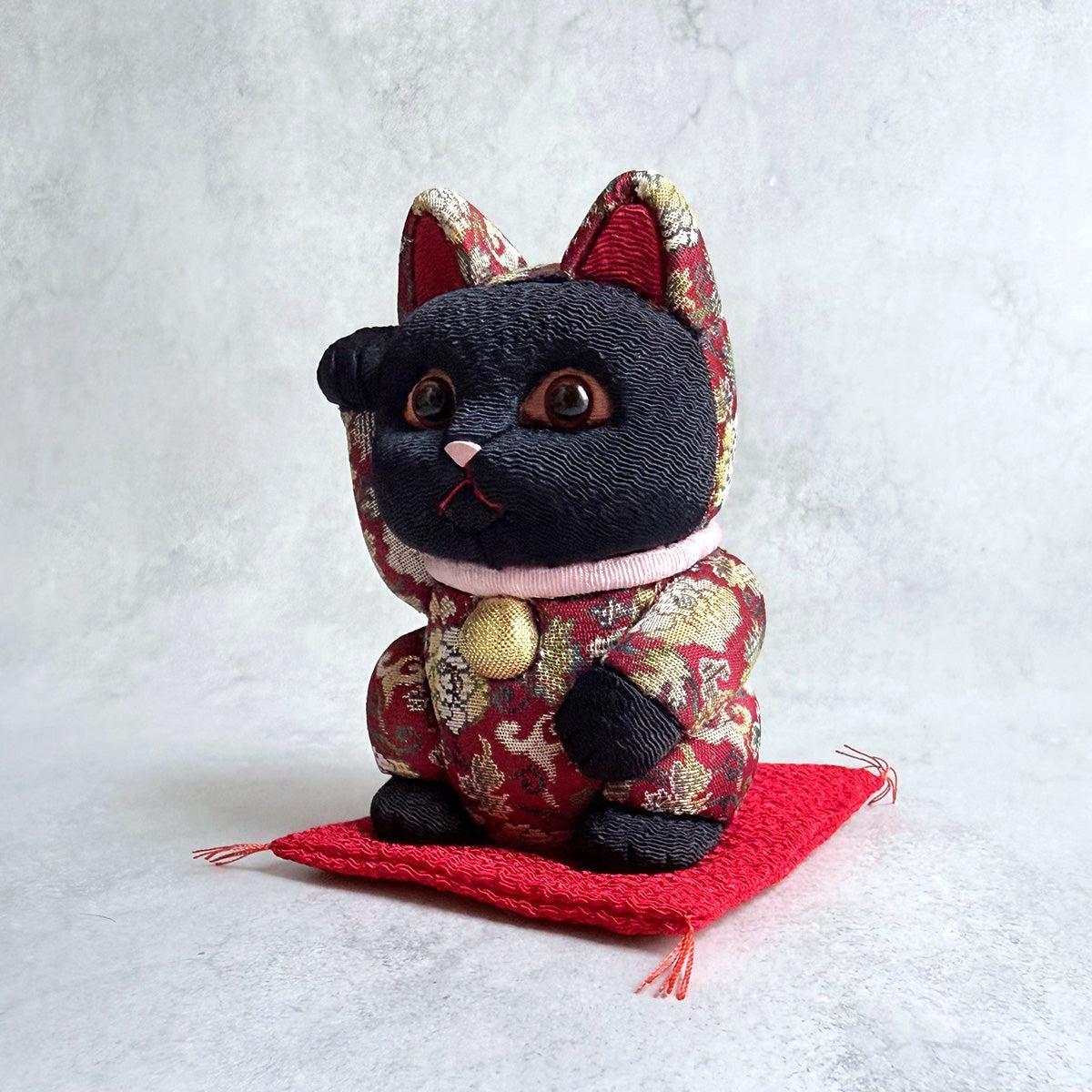 【招き猫】名物裂 S | 江戸木目込み | 柿沼人形 - Image 10