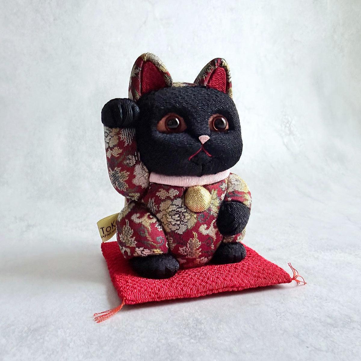 【招き猫】名物裂 S | 江戸木目込み | 柿沼人形 - Image 9