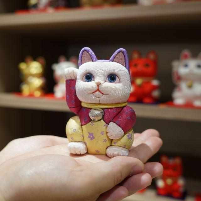 【招き猫】光彩 S | 江戸木目込み | 柿沼人形 - Image 10