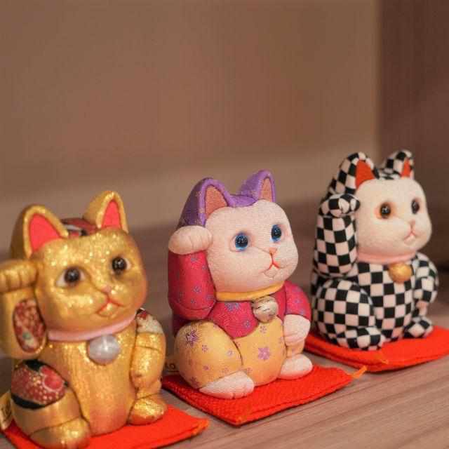 【招き猫】光彩 S | 江戸木目込み | 柿沼人形 - Image 15