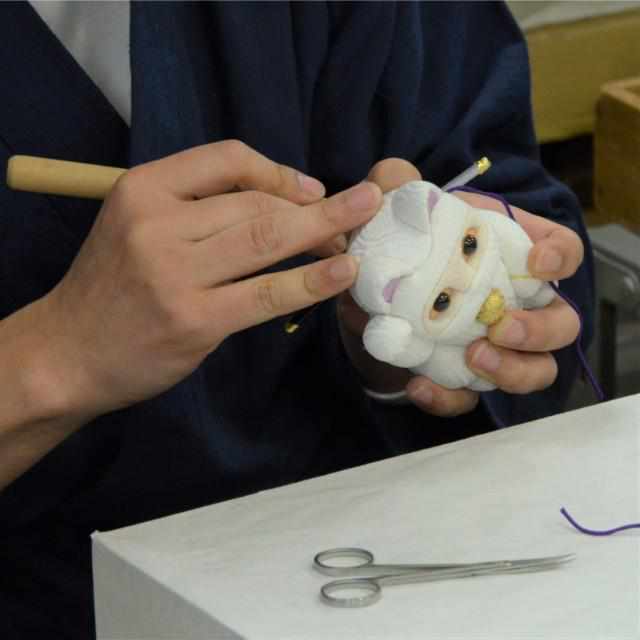 【招き猫】光彩 S | 江戸木目込み | 柿沼人形 - Image 7