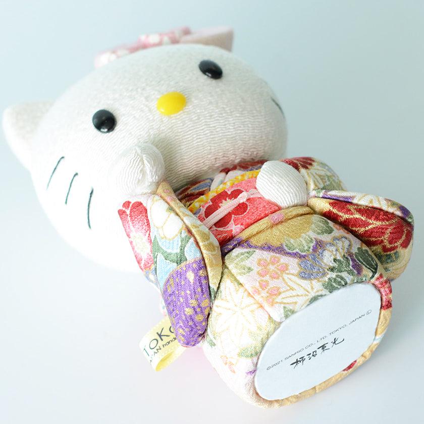 【招き猫】招きハローキティ (桃) | 江戸木目込み | 柿沼人形 - Image 9