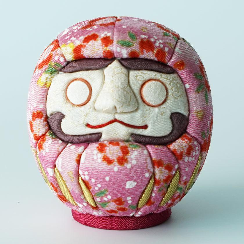 【だるま】江戸だるま (小)ちりめんB (桃) | 江戸木目込み | 柿沼人形 - Image 7