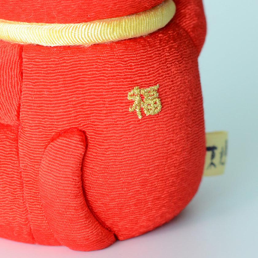 【招き猫】風水DX (赤) M | 江戸木目込み | 柿沼人形 - Image 9