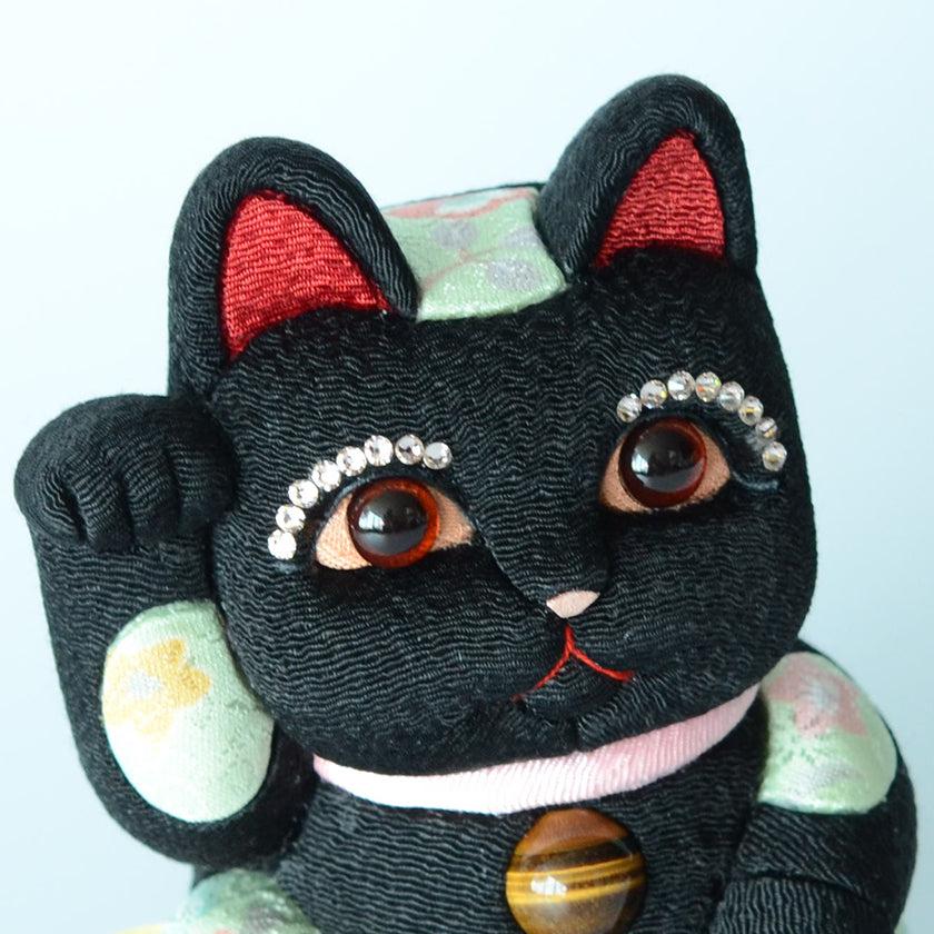 【招き猫】風水DX (黒) M | 江戸木目込み | 柿沼人形 - Image 11