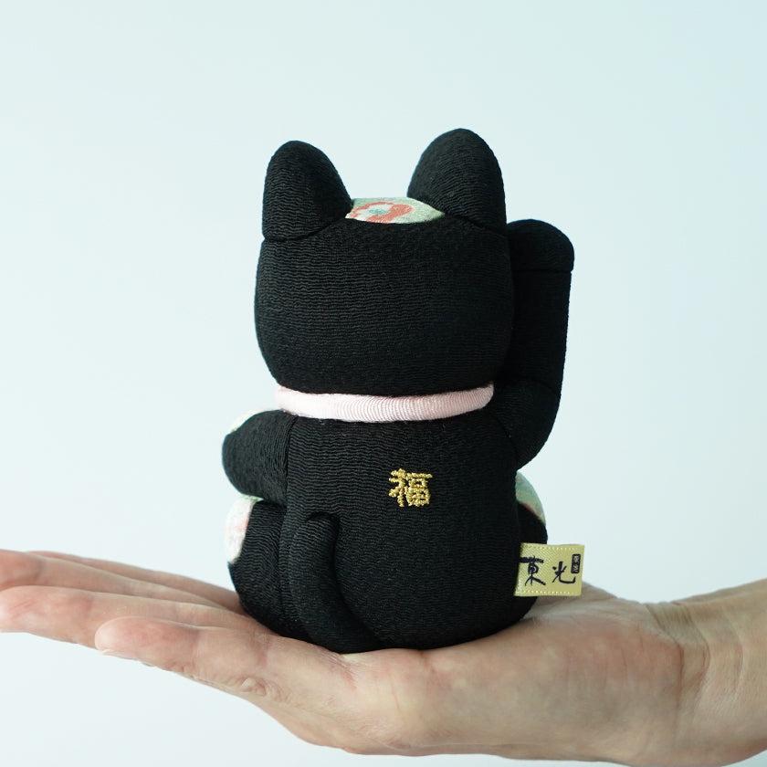 【招き猫】風水DX (黒) M | 江戸木目込み | 柿沼人形 - Image 5