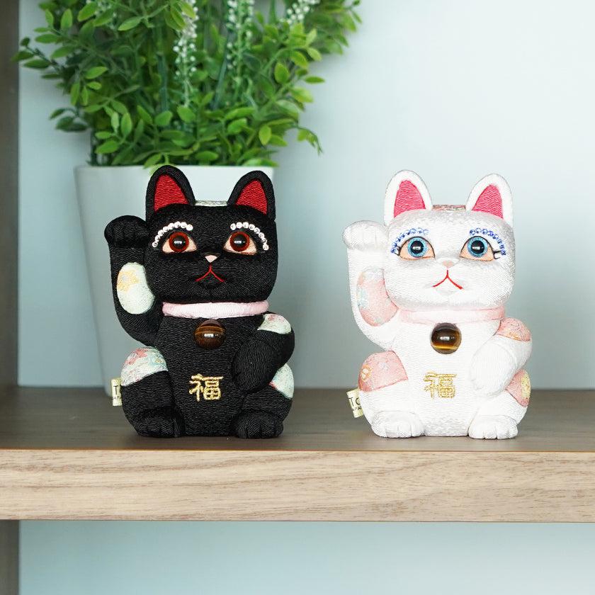 【招き猫】風水DX (白) M | 江戸木目込み | 柿沼人形 - Image 12