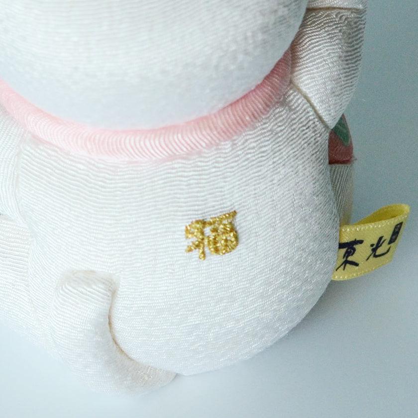 【招き猫】風水DX (白) M | 江戸木目込み | 柿沼人形 - Image 9